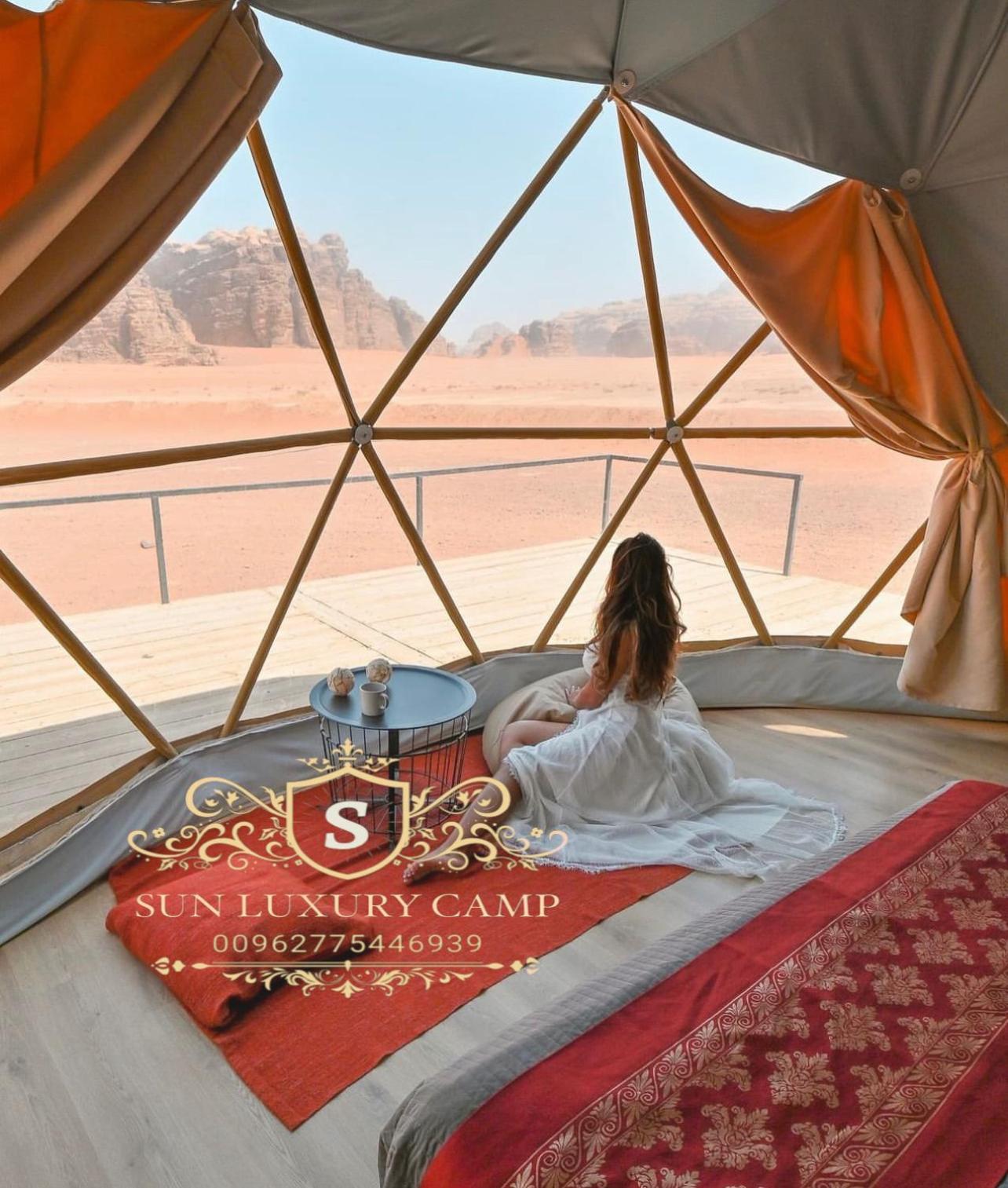 Apartament Sun Luxury Camp &Tour Wadi Rum Zewnętrze zdjęcie